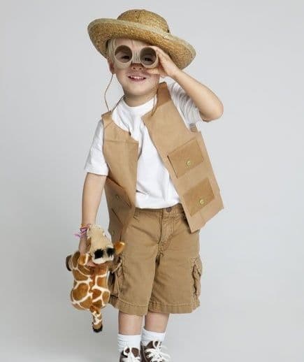 Explorer outfit on kid